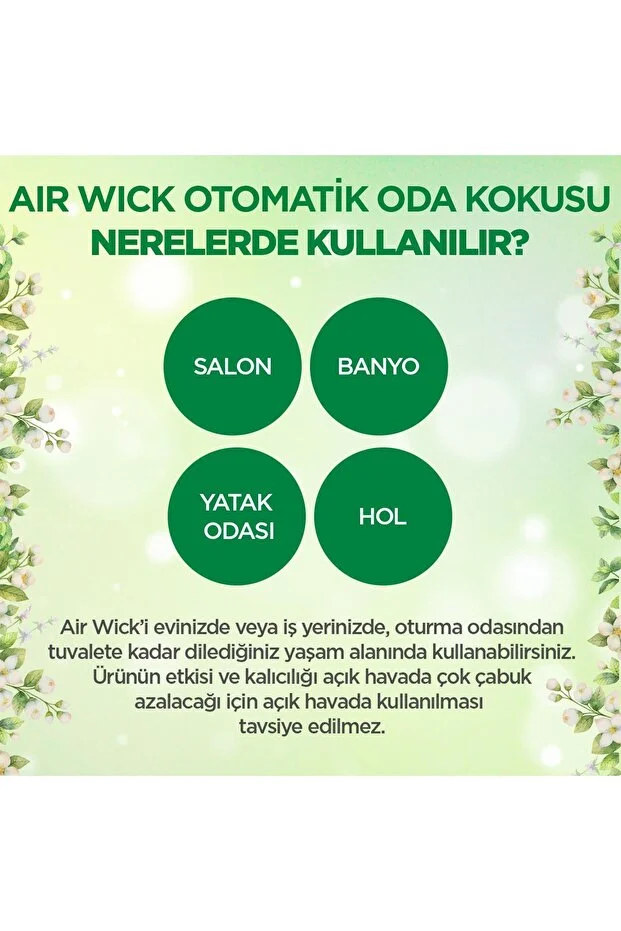 Oda Kokusu Freshmatik, Otomatik Sprey Makine Yedek Bahar Çiçekleri 3x250 ml